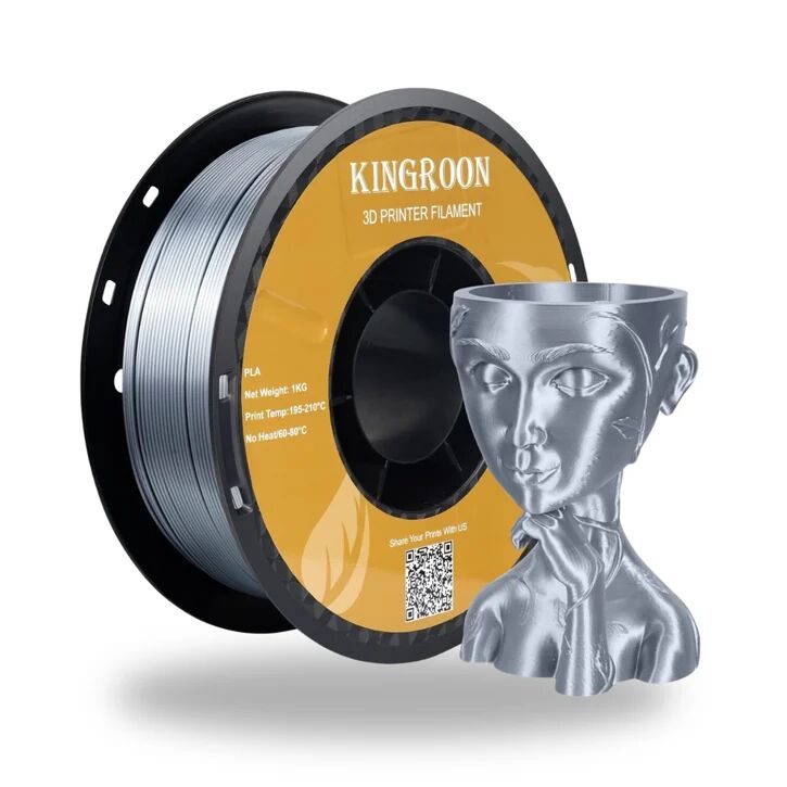 KİNGROON Silk Gümüş 3d Yazıcı Filament