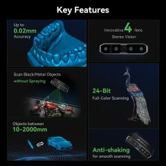 Creality CR Scan Otter 3D Tarayıcı - TABLA HEDİYELİ